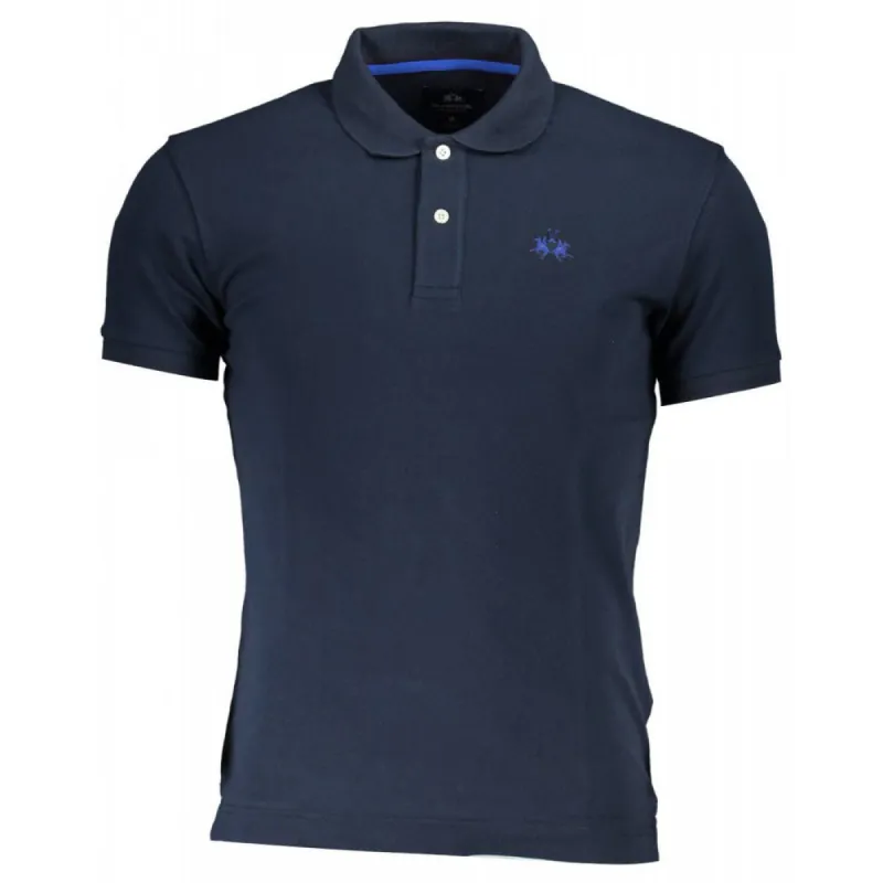 Elegant Short-Sleeved Polo for Men - Embroidered Logo sold by Louxly