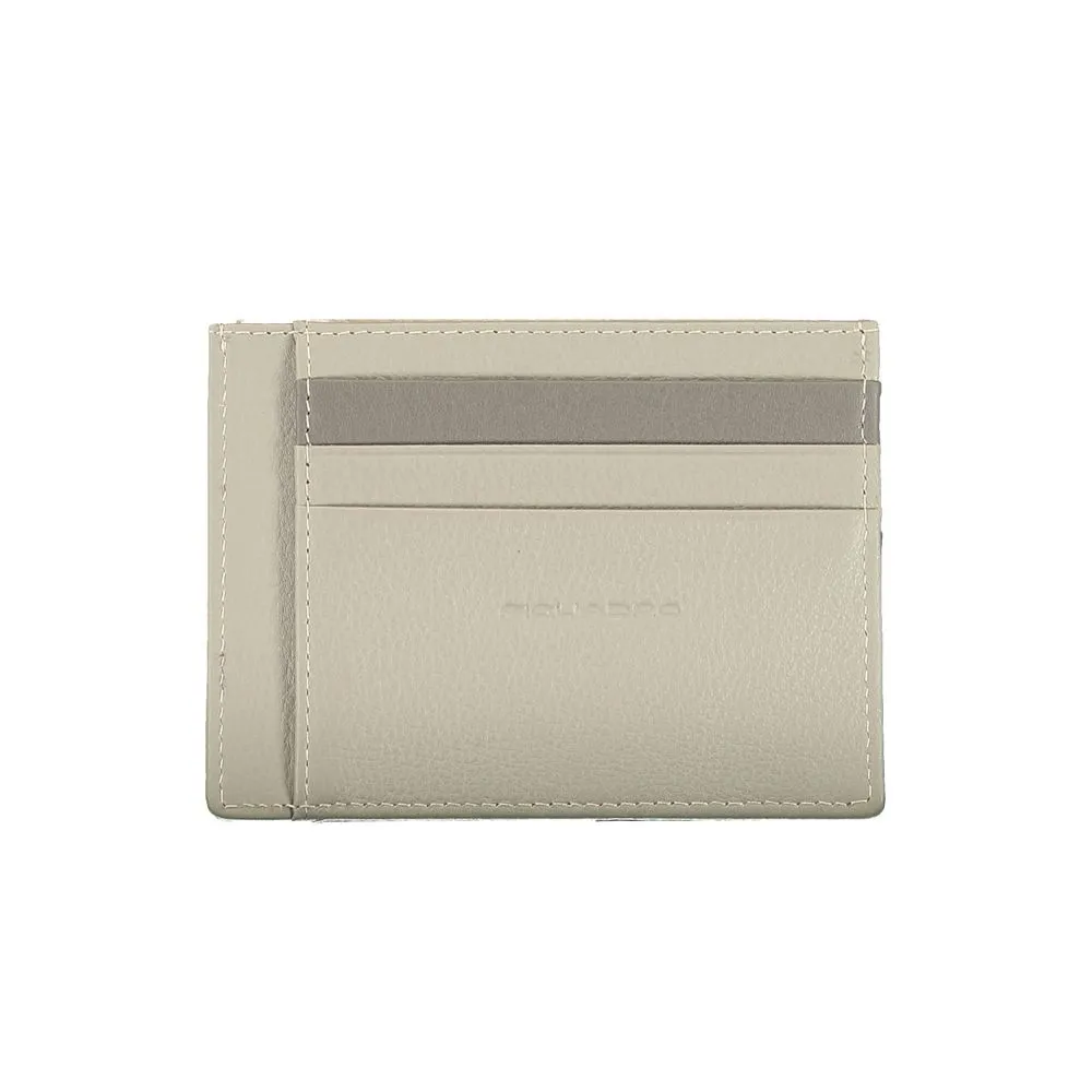 Sleek Gray Leather RFID Card Holder sold by Louxly product image thumbnail 2