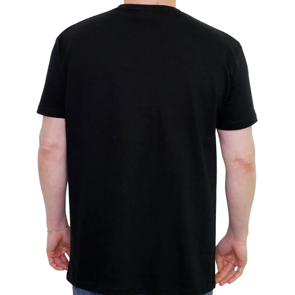Embossed Logo Cotton Tee in Timeless Black sold by Louxly product image thumbnail 2