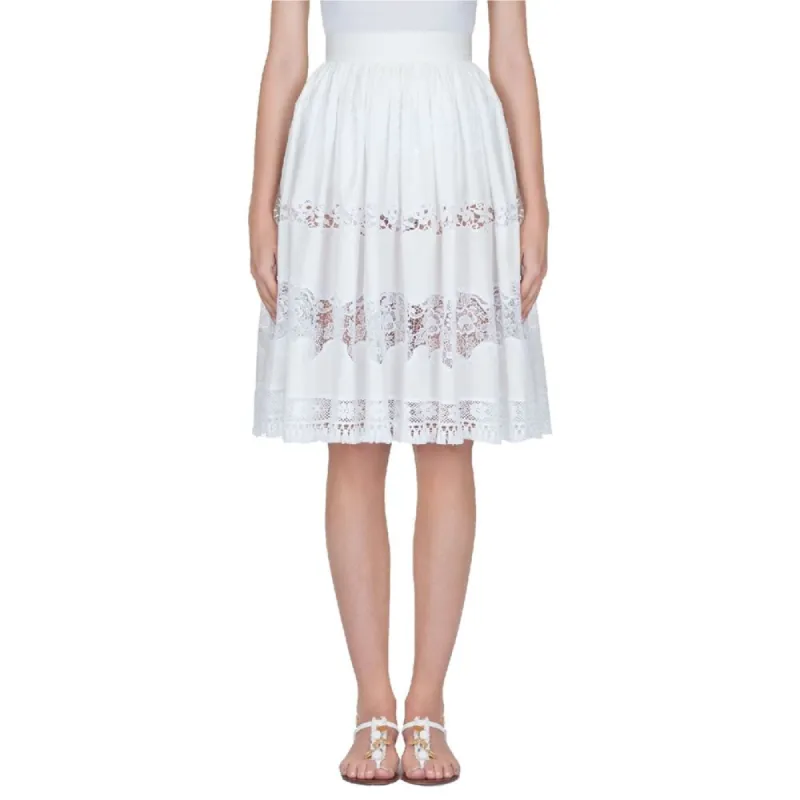 White Coton Skirt sold by Louxly