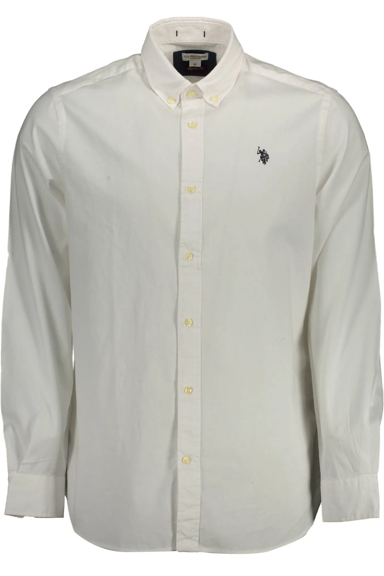 White Cotton Men Shirt sold by Louxly