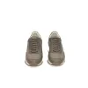 Beige Leather Women Sneaker sold by Louxly