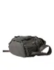 Elegant Green Canvas & Leather Backpack sold by Louxly