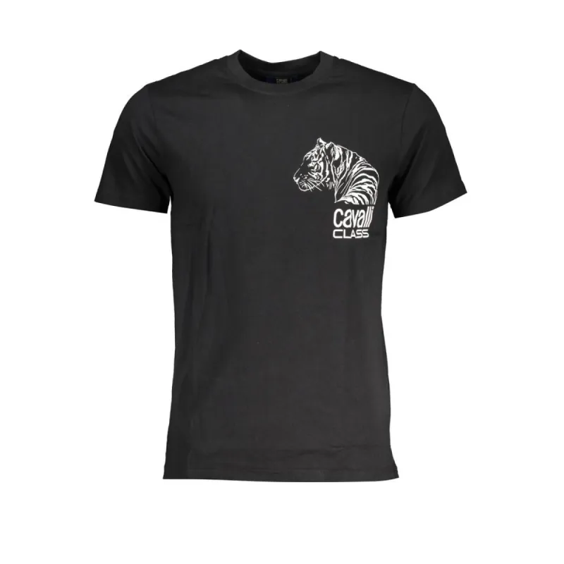 Black Cotton T-Shirt sold by Louxly