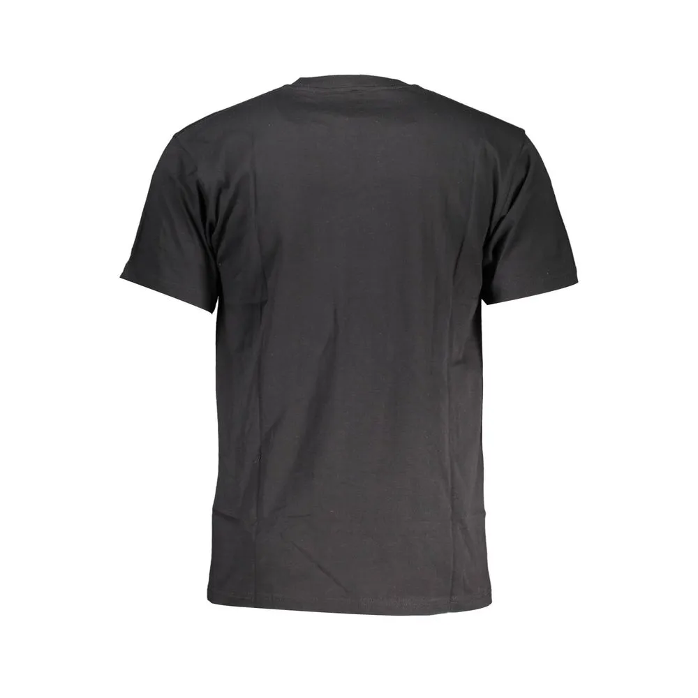 Black Cotton Men T-Shirt sold by Louxly product image thumbnail 2