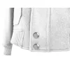 White Wool Vergine Jacket sold by Louxly
