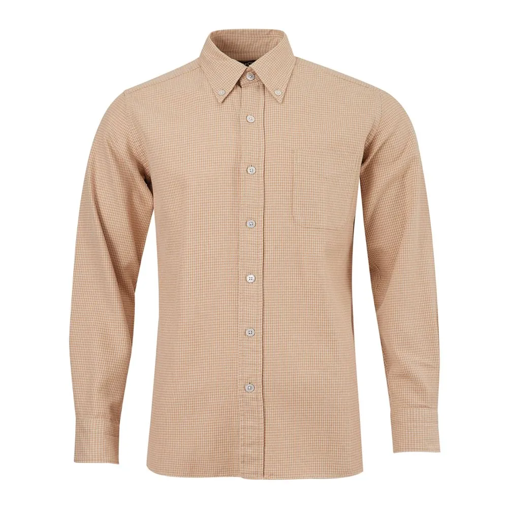 Elegant Beige Cotton Shirt for Men sold by Louxly