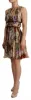 Beige Floral Sleeveless Round Neck Mini Dress sold by Louxly