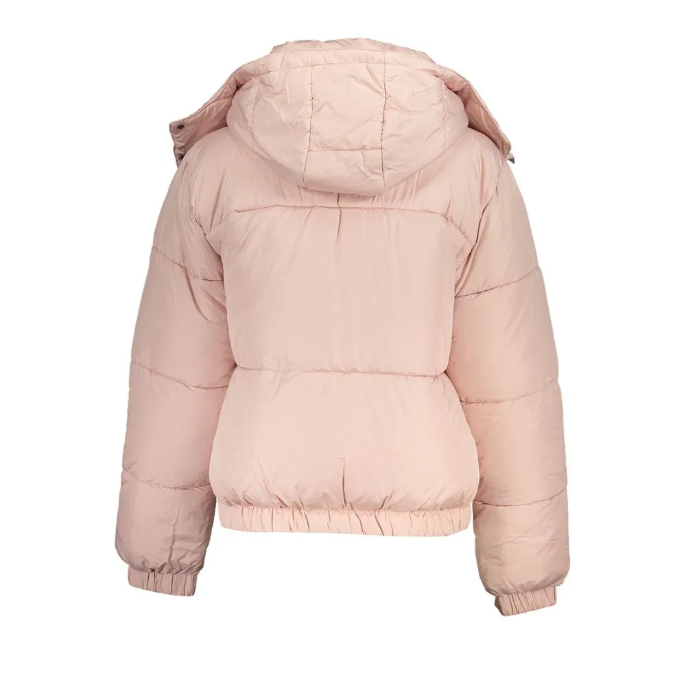 Pink Polyester Jackets & Coat sold by Louxly product image thumbnail 2
