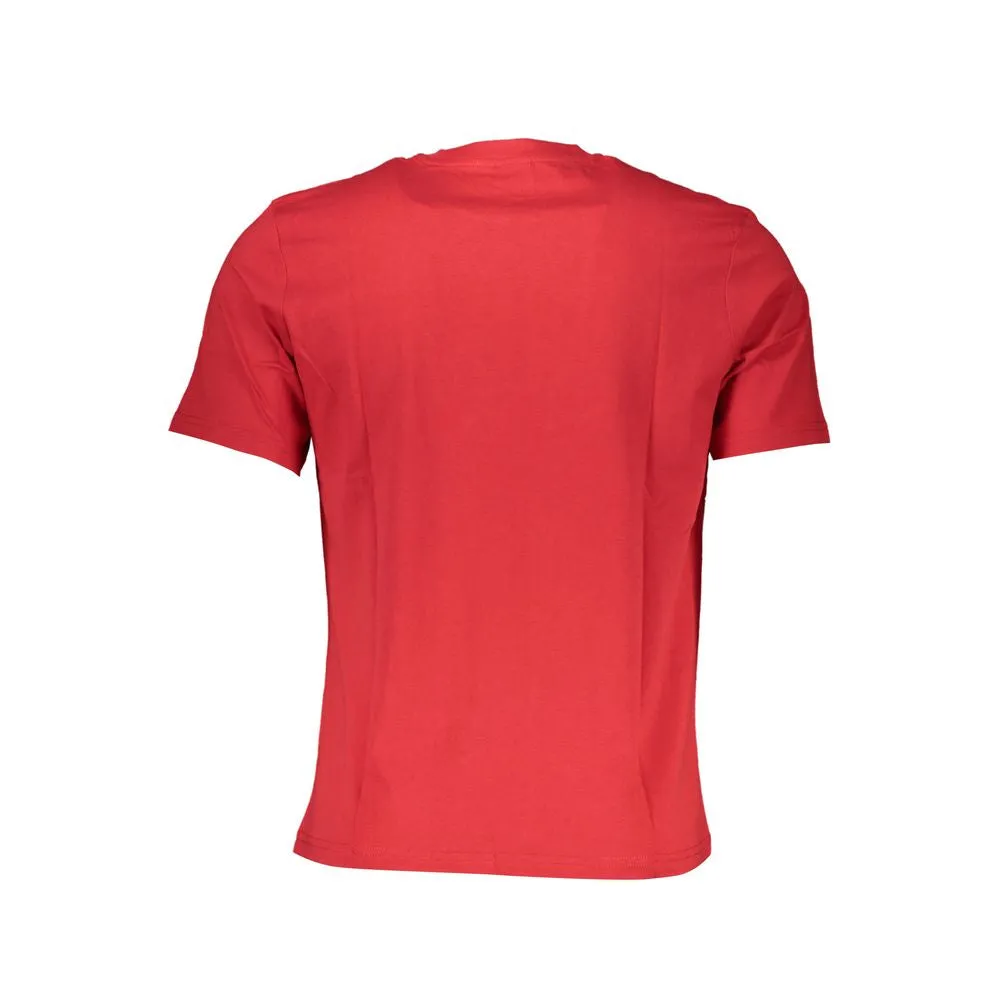 Red Cotton T-Shirt sold by Louxly product image thumbnail 2