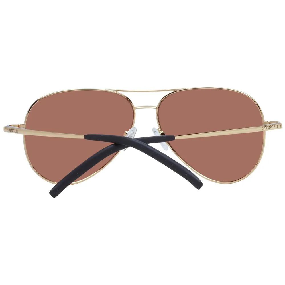 Gold Unisex Sunglasses sold by Louxly product image thumbnail 3