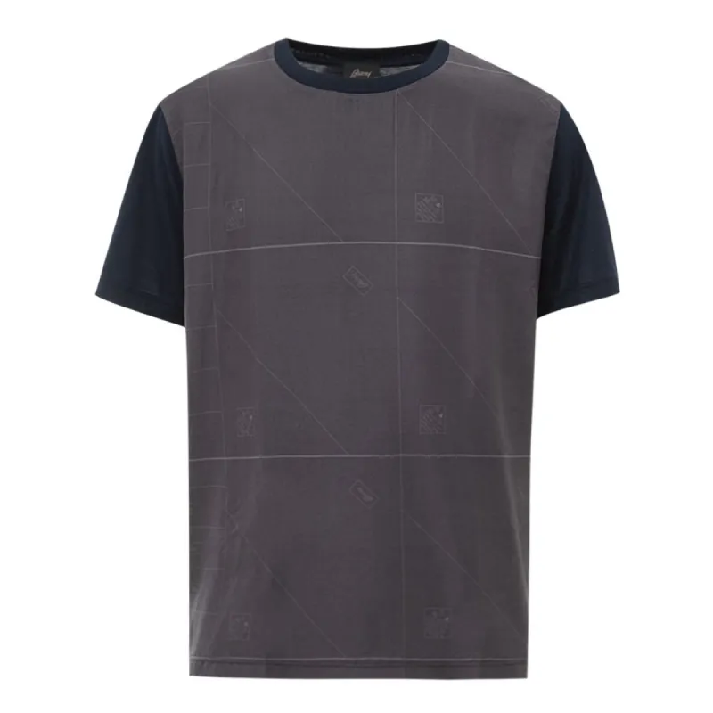 Blue Cotton T-Shirt sold by Louxly