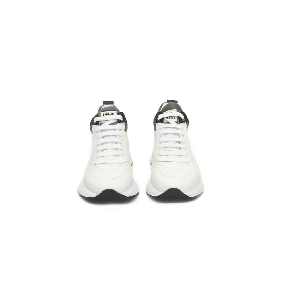 White Leather Women Sneaker sold by Louxly product image thumbnail 2