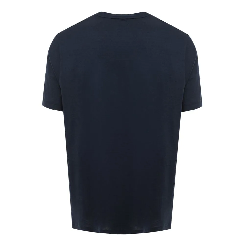 Blue Cotton T-Shirt sold by Louxly product image thumbnail 2