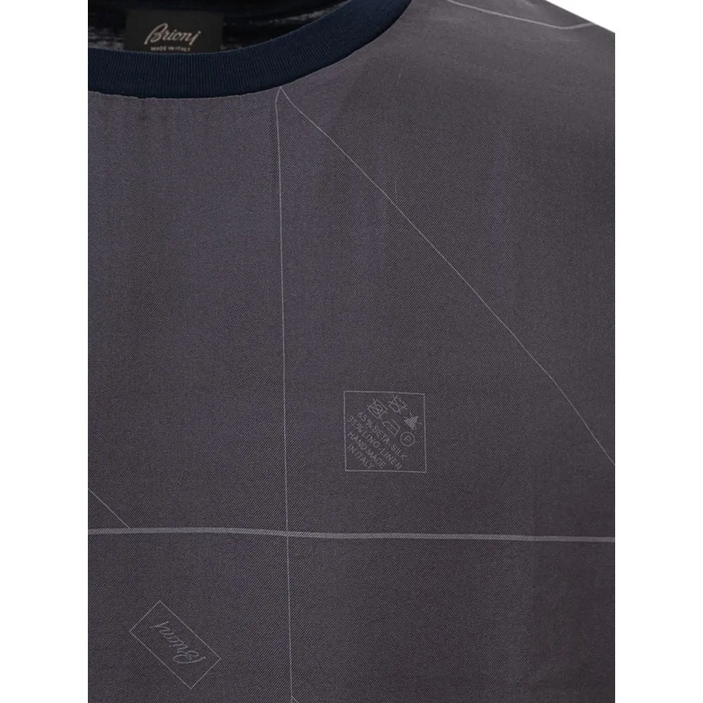 Blue Cotton T-Shirt sold by Louxly product image thumbnail 3