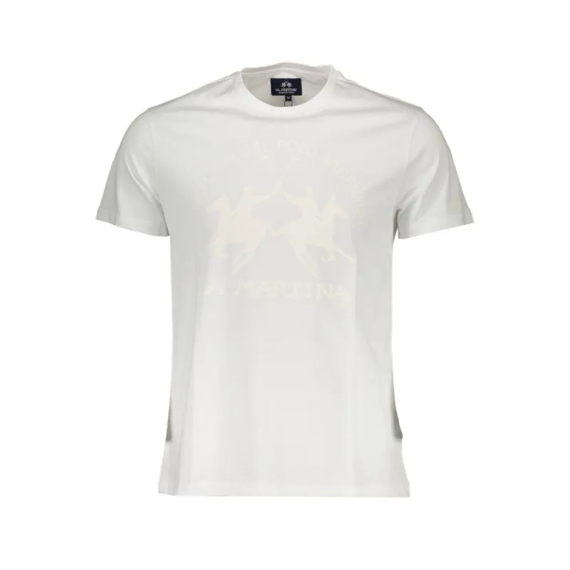 White Cotton Men T-Shirt sold by Louxly