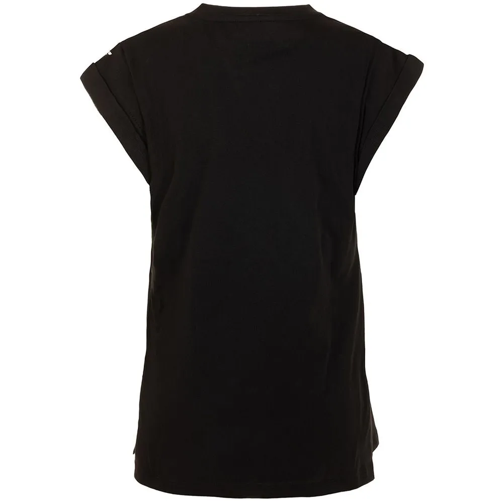 Elegant Black Rhinestone Tee sold by Louxly product image thumbnail 2