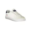 White Polyester Sneaker sold by Louxly