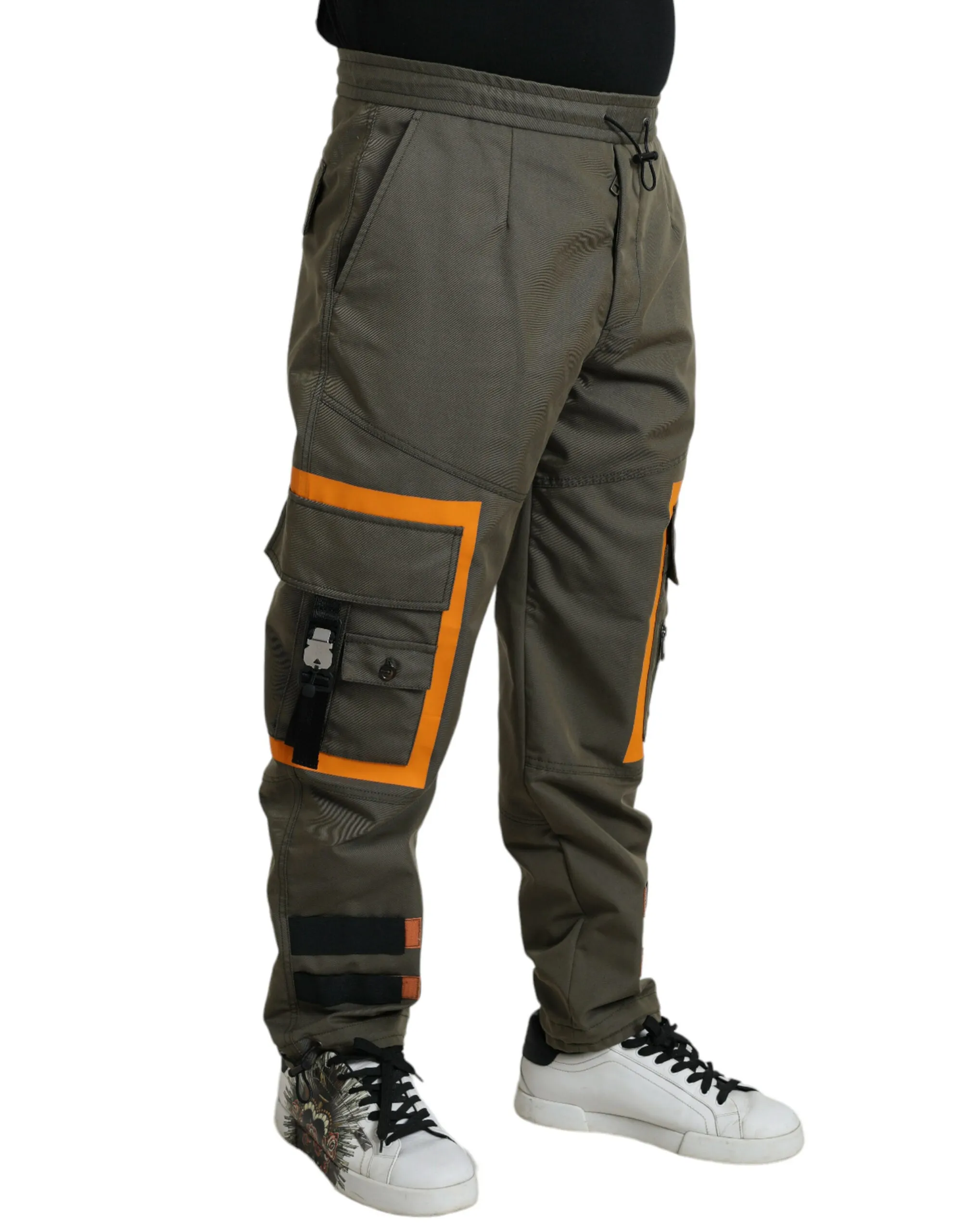 Elegant Cargo Cotton Blend Joggers sold by Louxly product image thumbnail 2