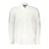White Cotton Men Shirt sold by Louxly