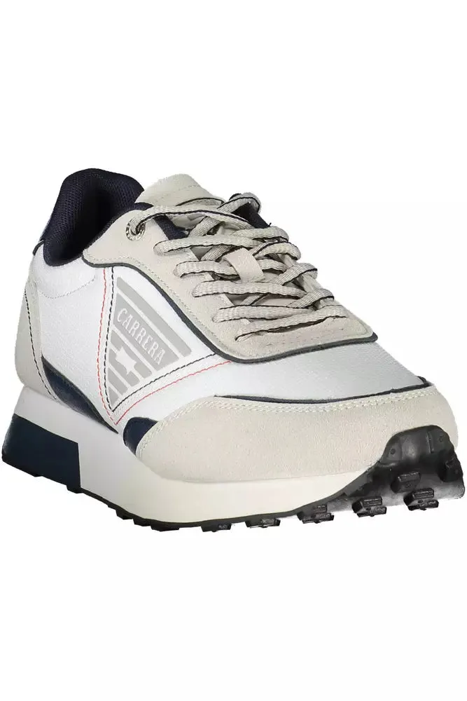 White Polyethylene Men Sneaker sold by Louxly product image thumbnail 2