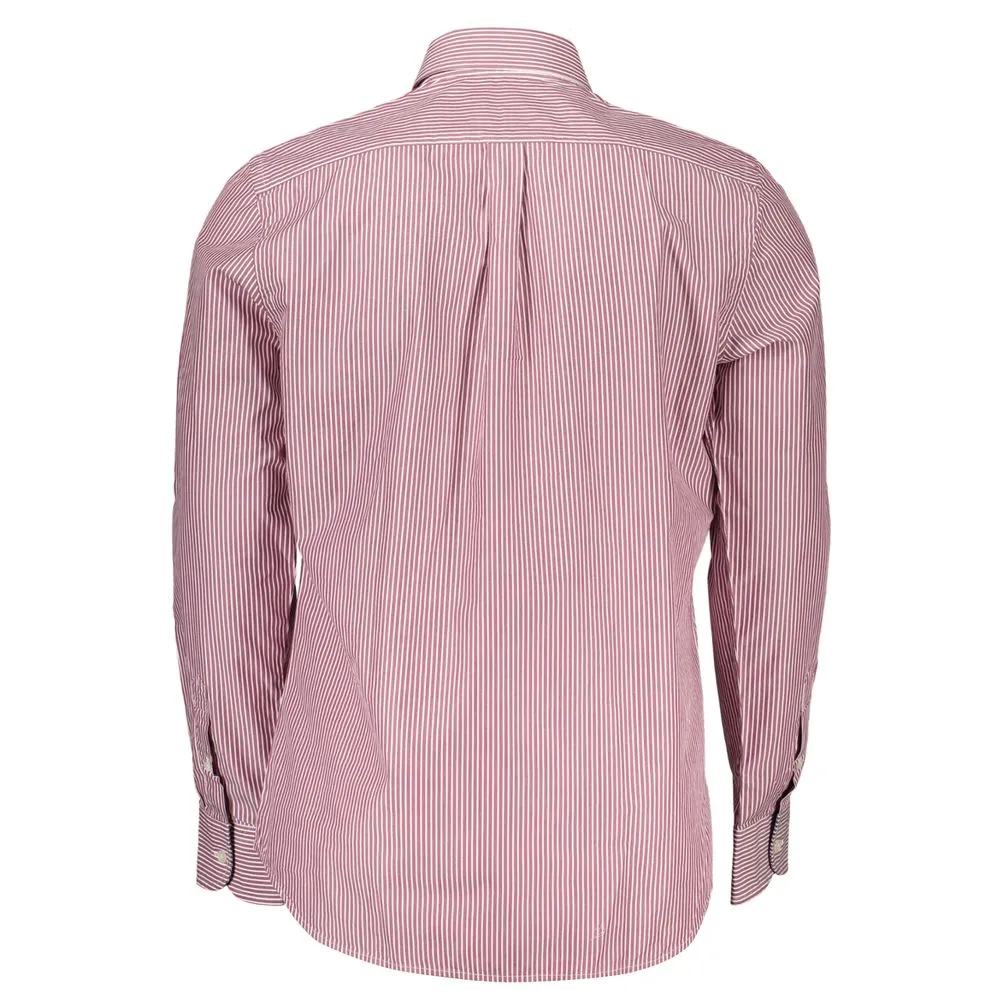 Elegant Striped Long Sleeve Button-Down Shirt sold by Louxly product image thumbnail 3