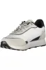 White Polyethylene Men Sneaker sold by Louxly