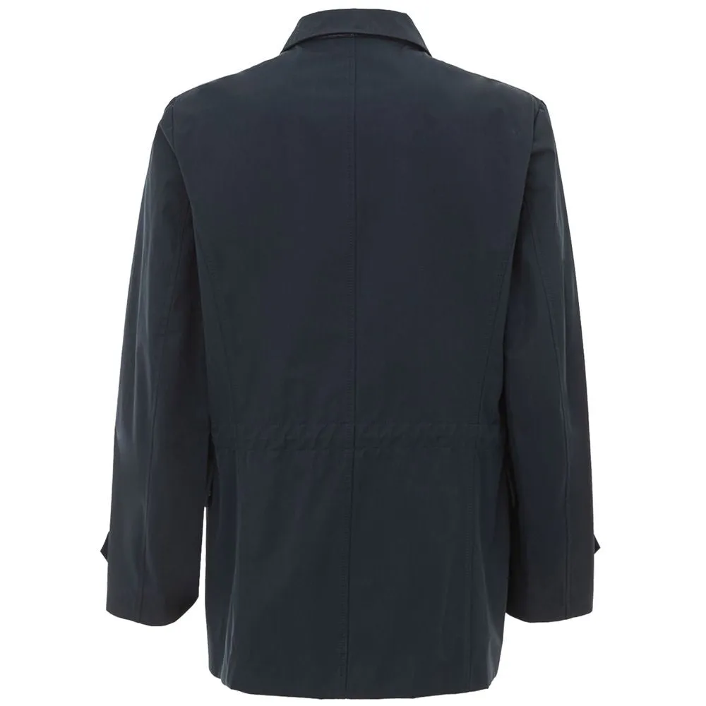 Blue Cotton Jacket sold by Louxly product image thumbnail 2