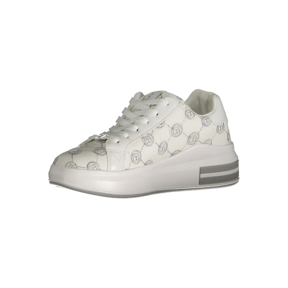 White Polyester Sneaker sold by Louxly product image thumbnail 3