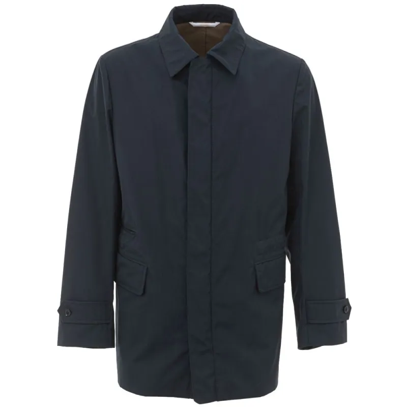 Blue Cotton Jacket sold by Louxly