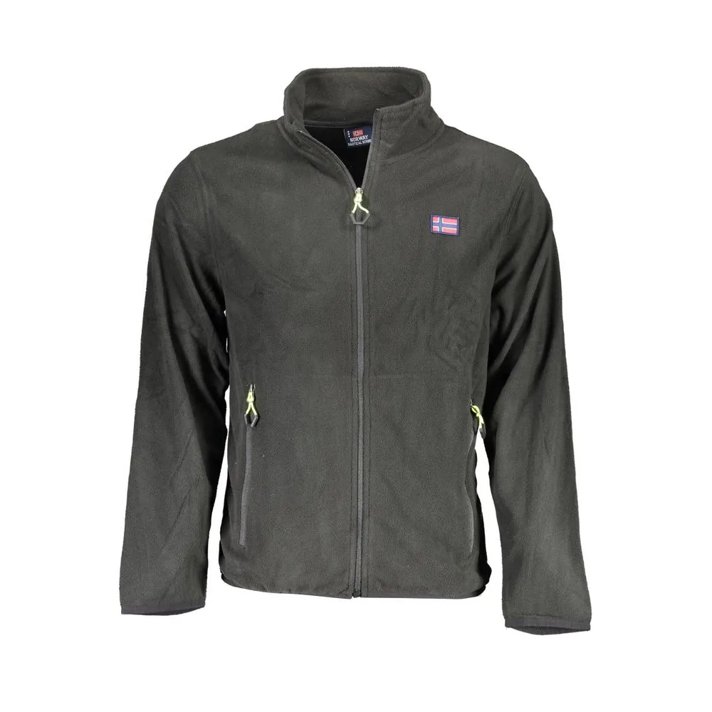 Black Polyester Men Sweater sold by Louxly