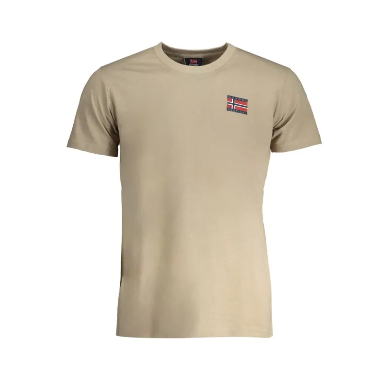 Beige Cotton T-Shirt sold by Louxly