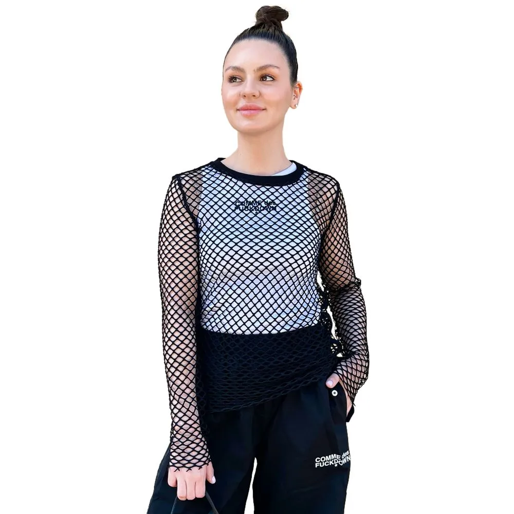 Black Polyester Tops & T-Shirt sold by Louxly