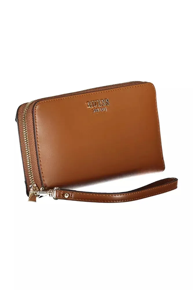 Brown Polyethylene Women Wallet sold by Louxly product image thumbnail 3