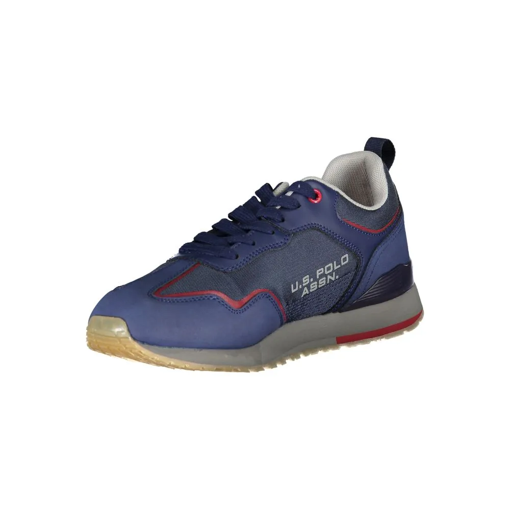 Sleek Blue Sneakers with Contrast Details sold by Louxly product image thumbnail 2
