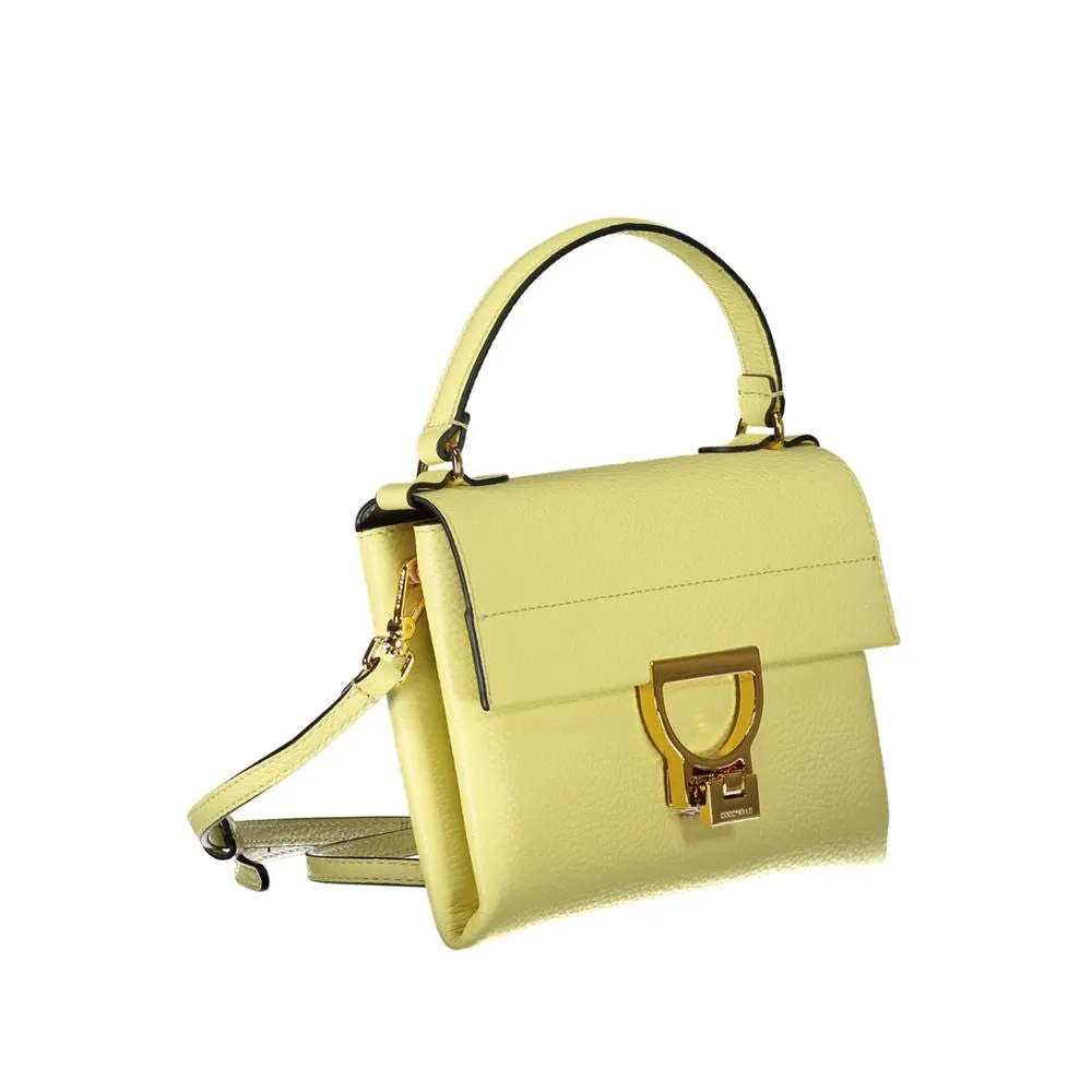 Yellow Leather Handbag sold by Louxly product image thumbnail 3
