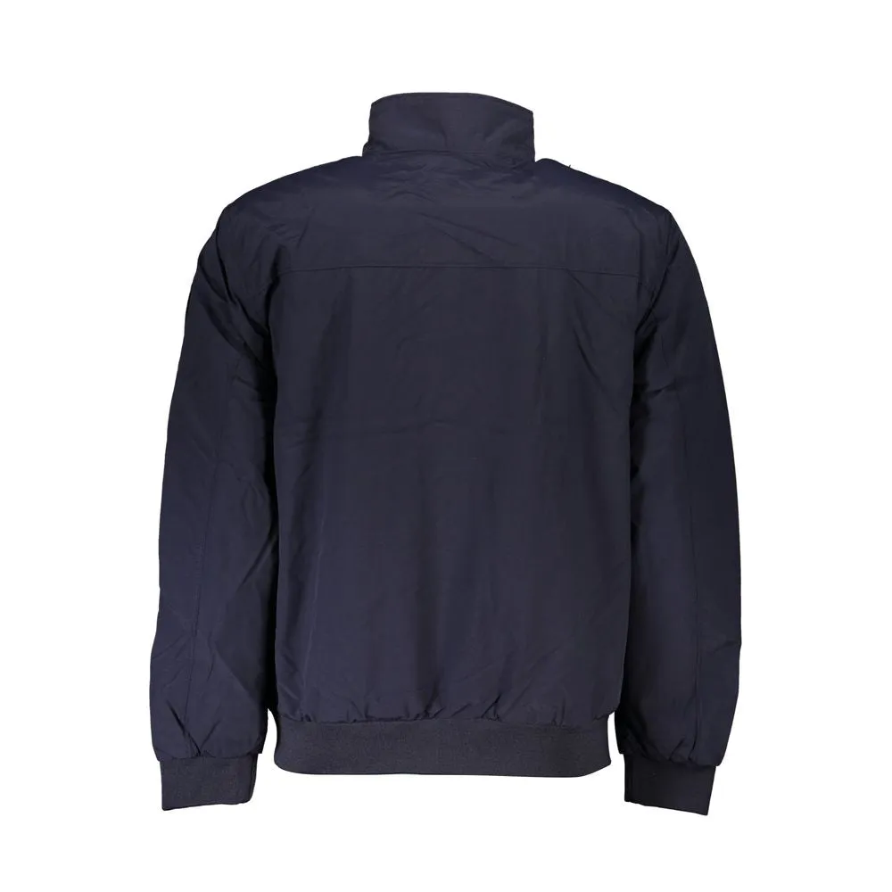 Eco-Conscious Blue Jacket with Sleek Logo Design sold by Louxly product image thumbnail 2