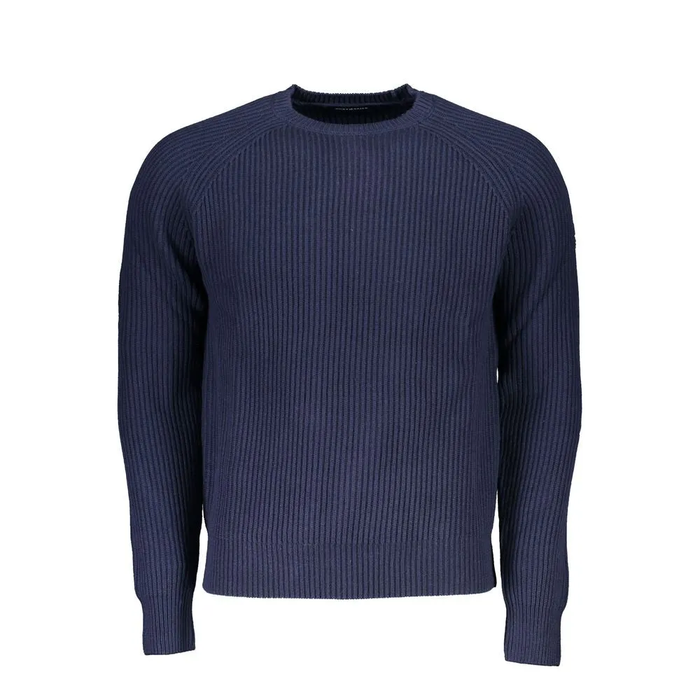 Blue Cotton Men Sweater sold by Louxly