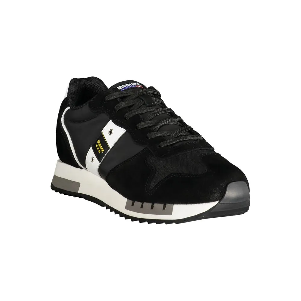 Black Polyester Sneaker sold by Louxly product image thumbnail 2