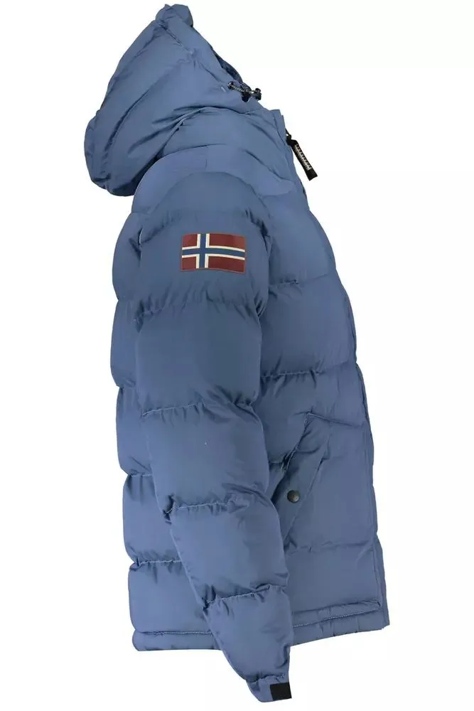 Blue Polyester Jacket sold by Louxly product image thumbnail 3