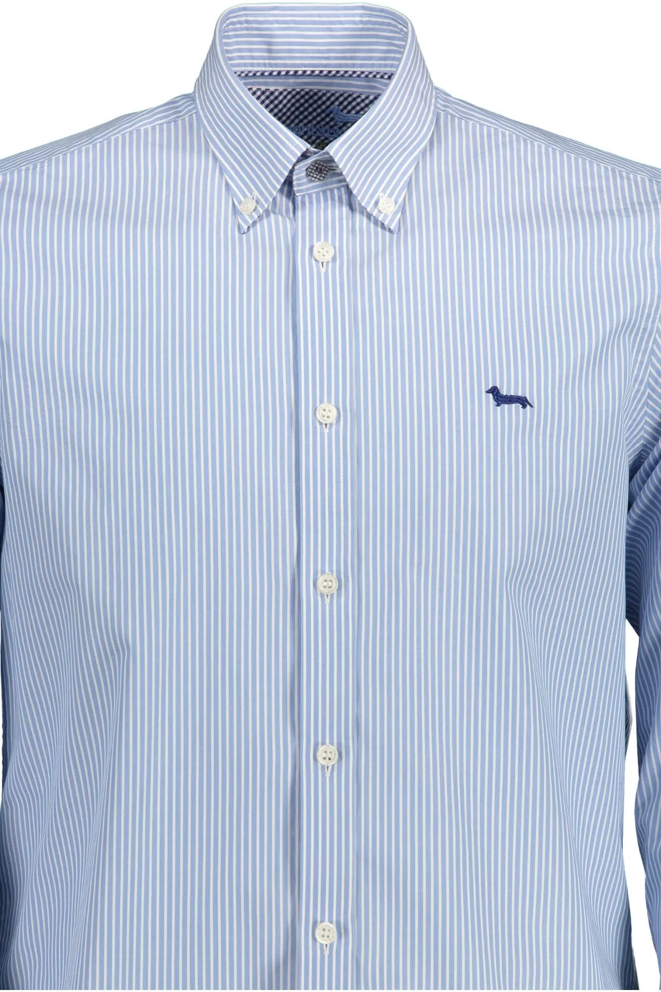 Elegant Light Blue Organic Cotton Men's Shirt sold by Louxly product image thumbnail 3