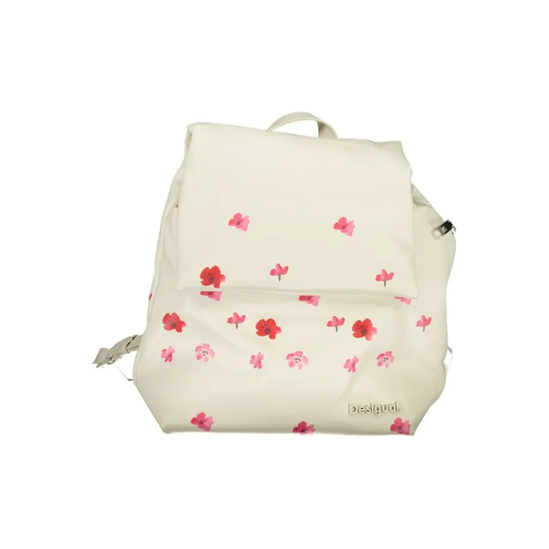 White Polyethylene Backpack sold by Louxly