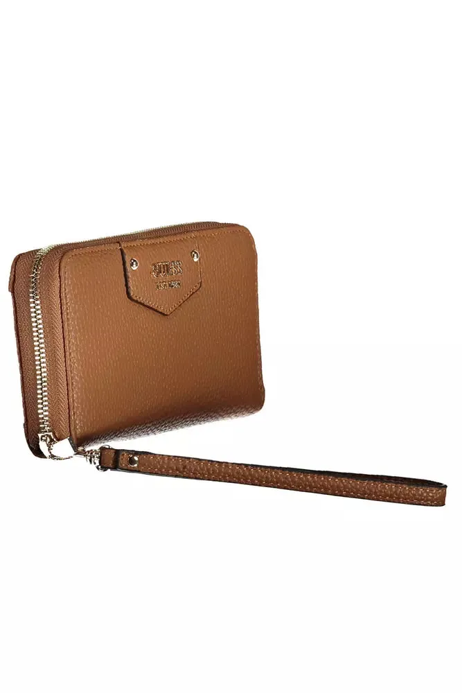 Brown Polyethylene Women Wallet sold by Louxly product image thumbnail 3