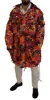 Multicolor Long Hooded Cargo Pocket Coat Jacket sold by Louxly