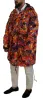 Multicolor Long Hooded Cargo Pocket Coat Jacket sold by Louxly