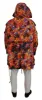 Multicolor Long Hooded Cargo Pocket Coat Jacket sold by Louxly