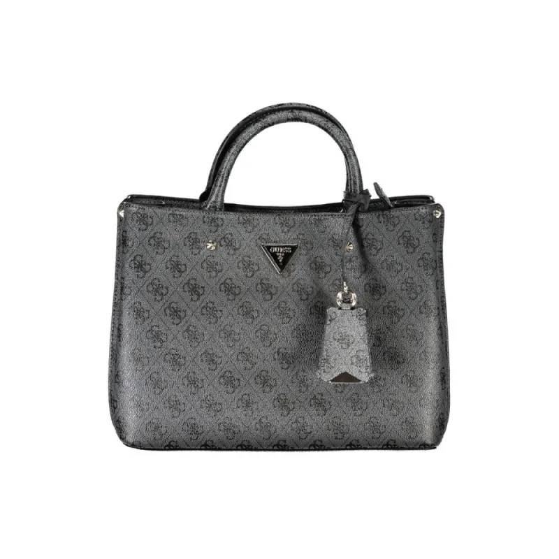 Black Polyethylene Handbag sold by Louxly