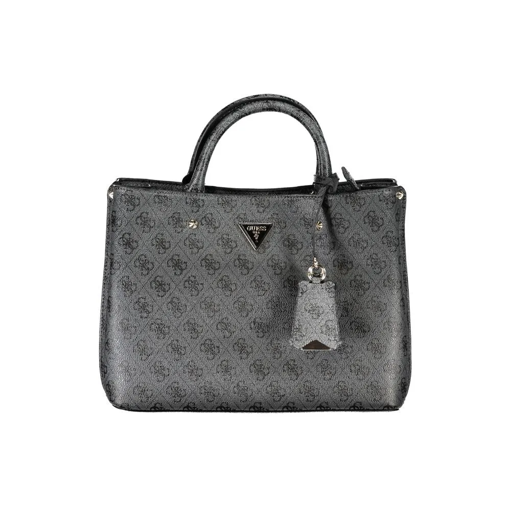 Black Polyethylene Handbag sold by Louxly