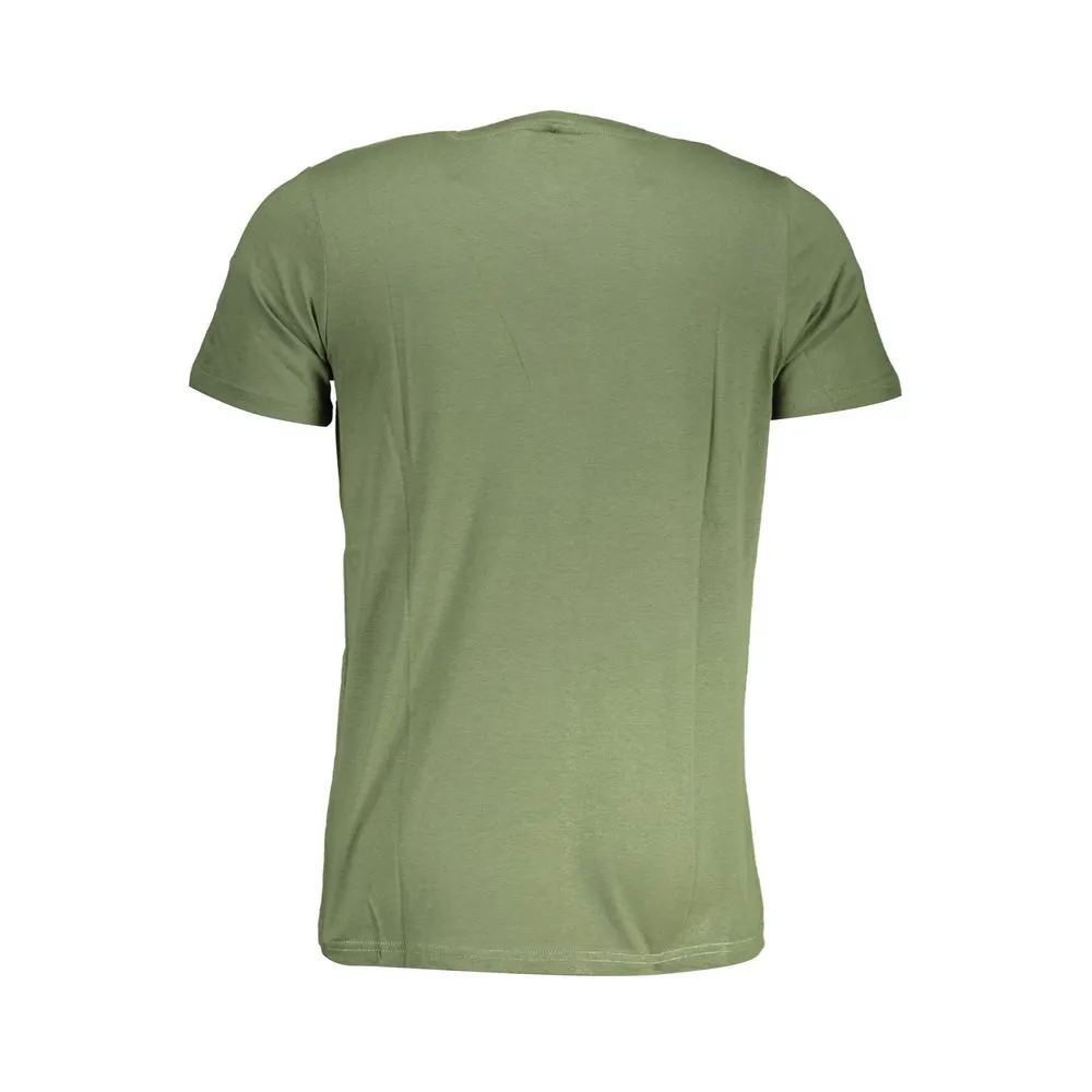 Green Cotton T-Shirt sold by Louxly product image thumbnail 2