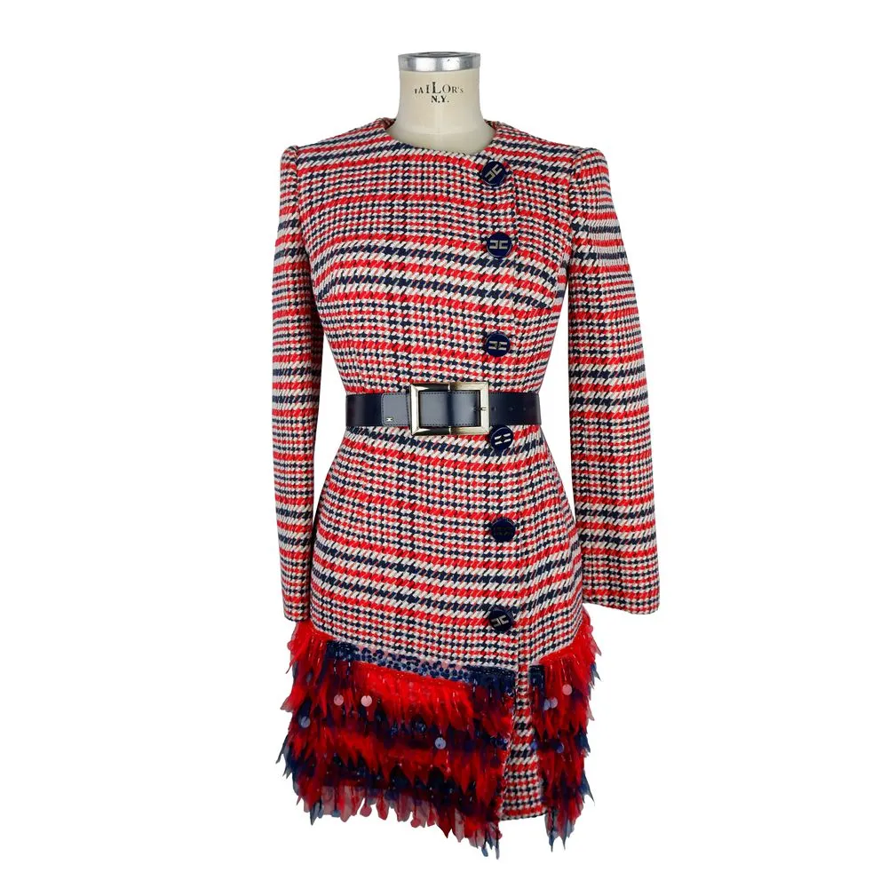 Red Cotton Women Dress sold by Louxly